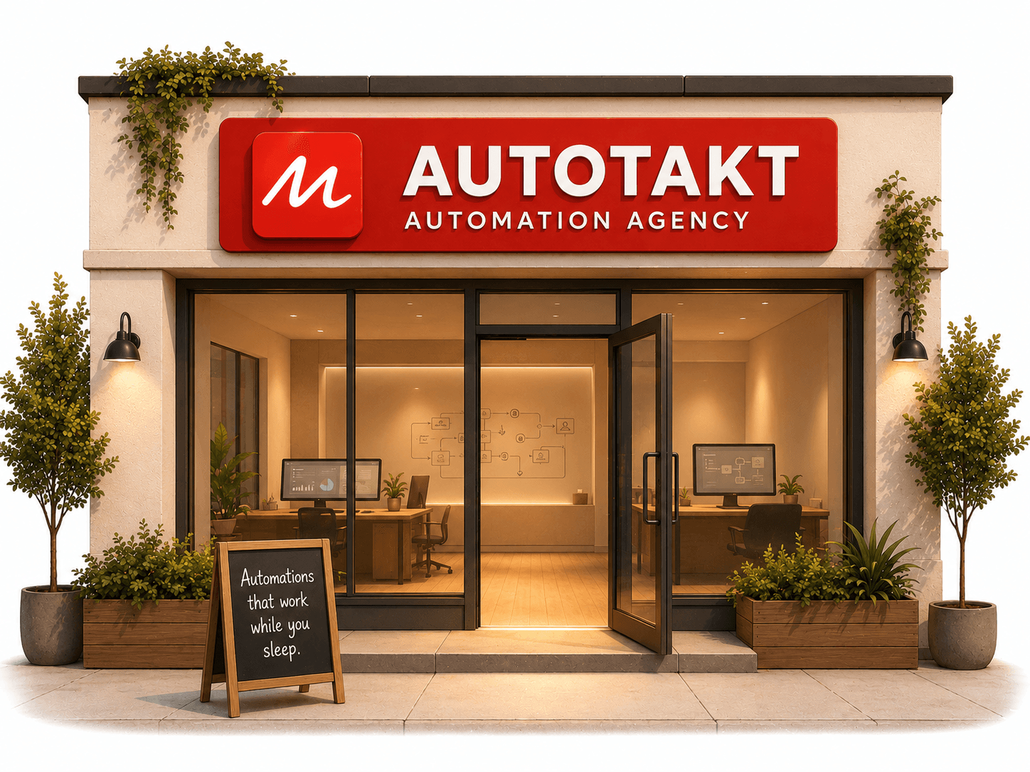 The Autotakt automation agency storefront